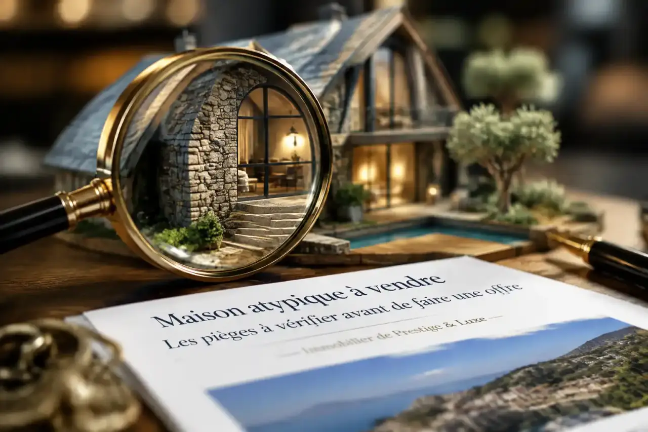 Maison atypique à vendre : les pièges à vérifier avant de faire une offre