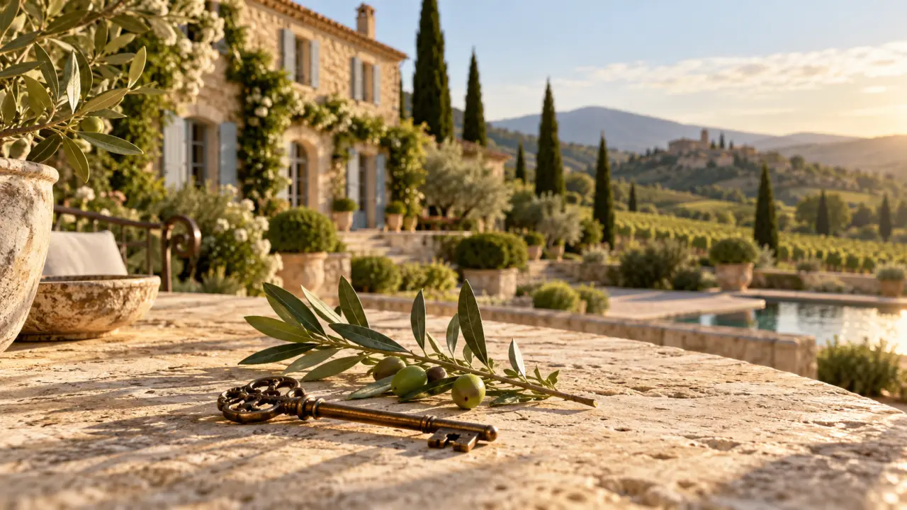 Immobilier de luxe en Provence : choisir une adresse, pas seulement une piscine