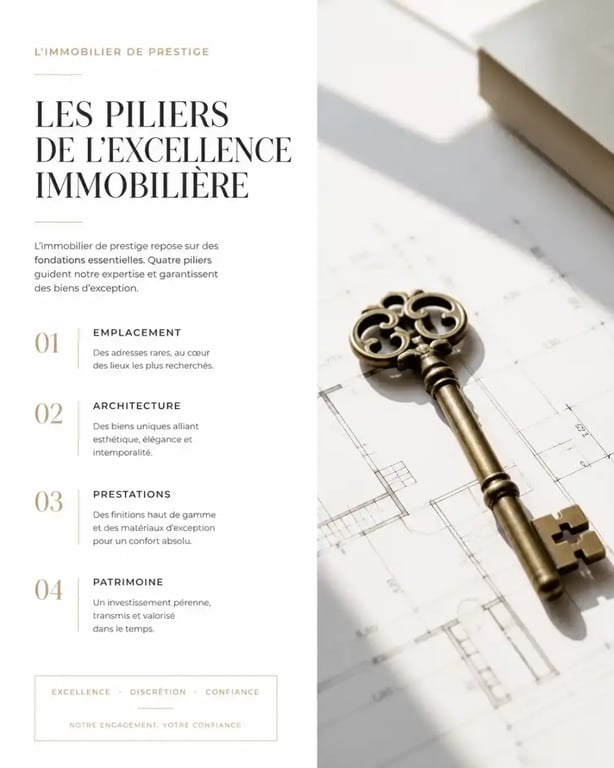 Estimation prestige immobilier : analyse des critères de rareté et de valeur d'un bien d'exception