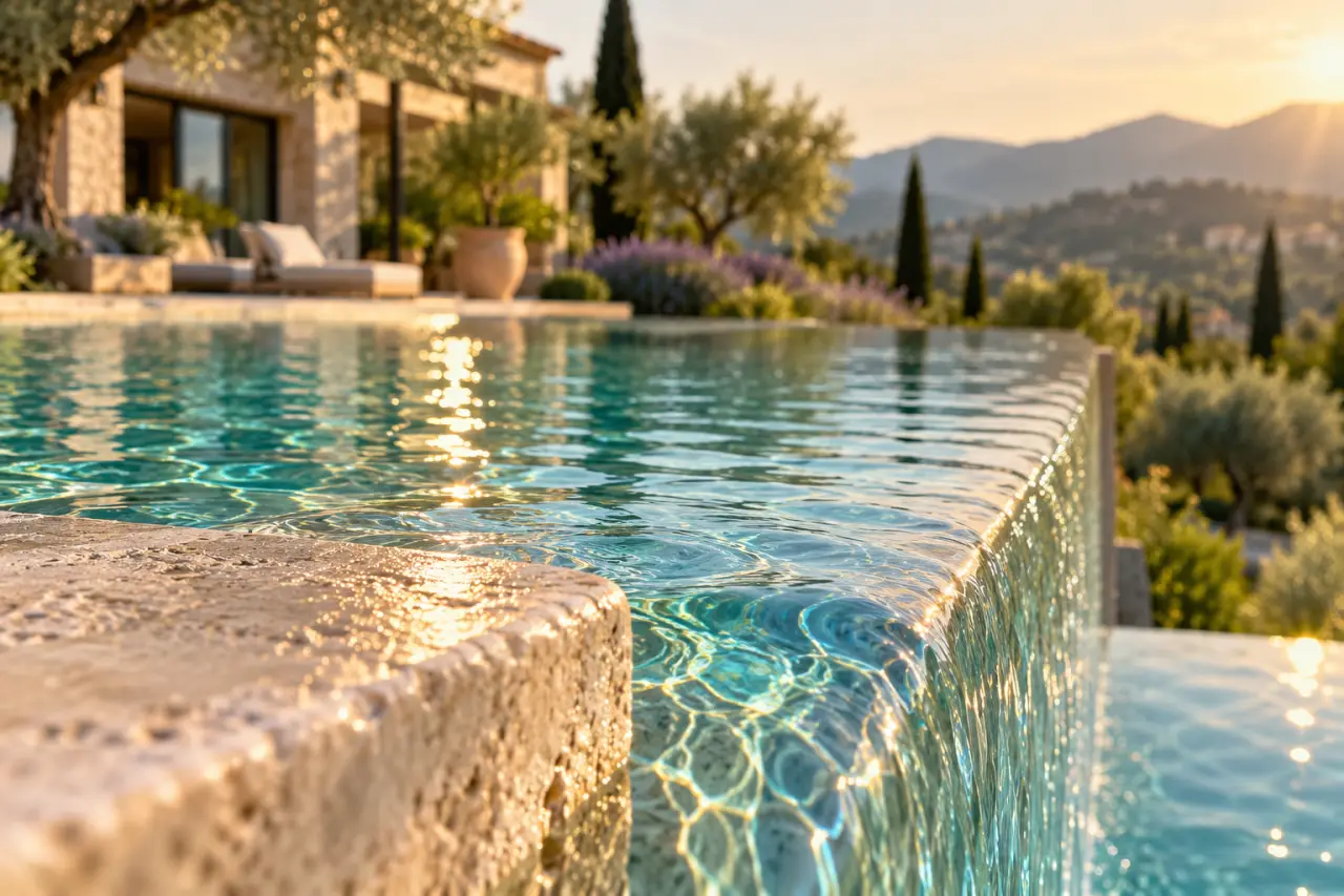 Location de villa avec piscine dans le Sud de la France : le bassin qui prolonge vos baignades d’avril à octobre