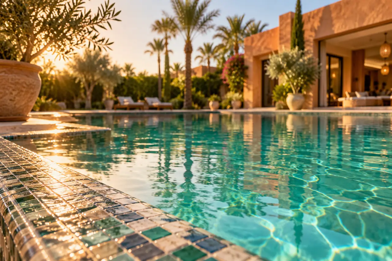 Quelle location de villa à Marrakech avec piscine choisir : privée, chauffée ou sans vis-à-vis ?