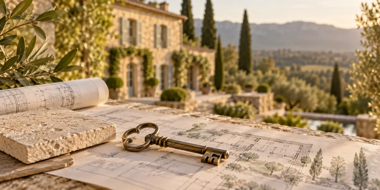 L’immobilier de luxe dans le Luberon se joue entre adresse, usage et travaux