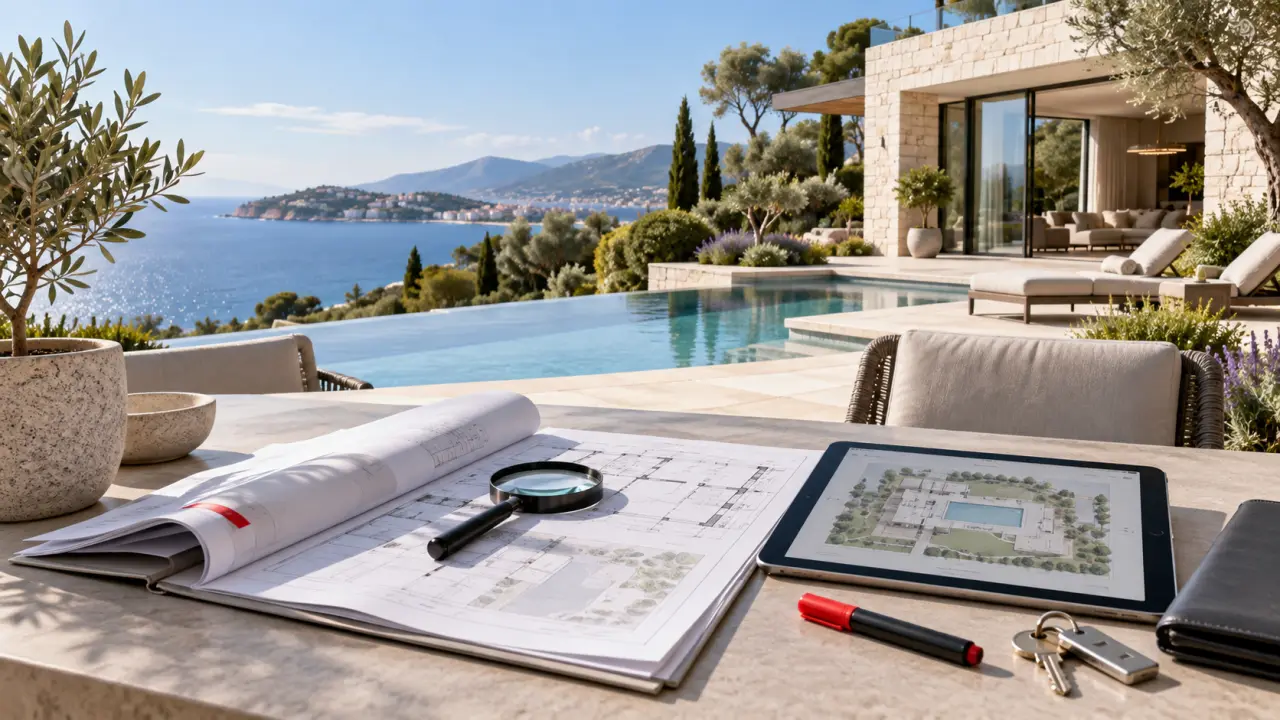 Villa contemporaine de prestige avec piscine et vue dégagée