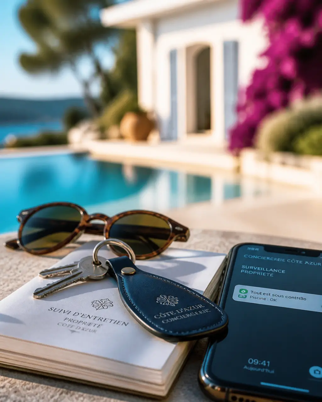 Intendance d’une maison de vacances sur la Côte d’Azur : surveillance, entretien et réactivité locale